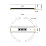 Потолочная люстра Escada Aspect 10253/1LED
