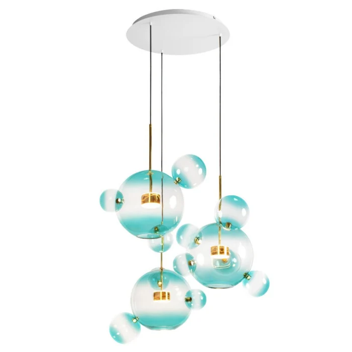 Подвесной светильник Loft it Bolle 2027-D3 Blue
