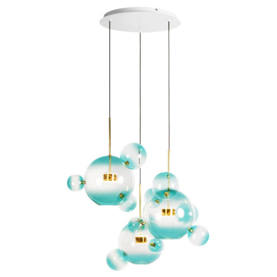 Подвесной светильник Loft it Bolle 2027-D3 Blue