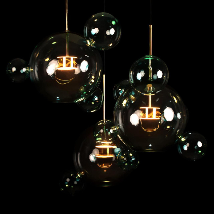 Подвесной светильник Loft it Bolle 2027-D3 Blue