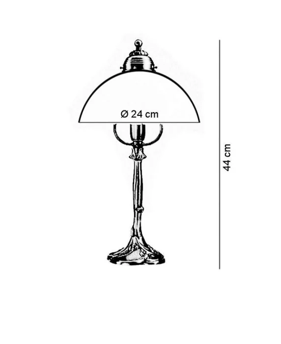 Настольная лампа Berliner Messinglampen V14-69opB