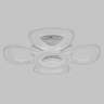 Потолочный светодиодный светильник с пультом Ambrella light FA8925