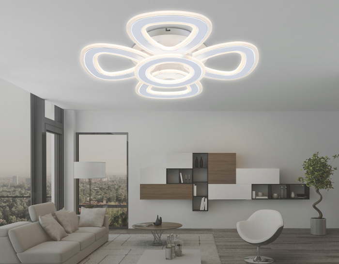 Потолочный светодиодный светильник с пультом Ambrella light FA8925