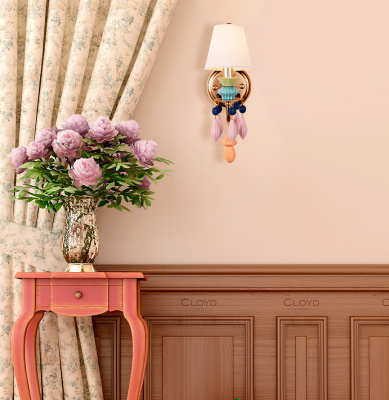 Бра Cloyd LOTTIE-A W1 - цветная керамика (арт.20292)