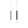 Подвесная люстра TUBO LED 15W 840LM 360G ЧЕРНЫЙ 4000K Lightstar L3T747147