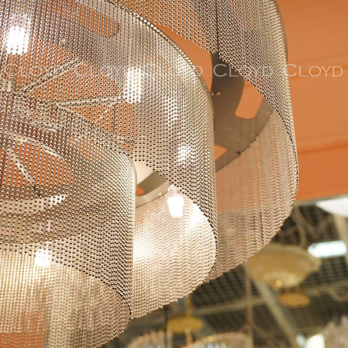 Люстра Cloyd ONASSIS C12 / Ø80 см - никель сатин (арт.11358)