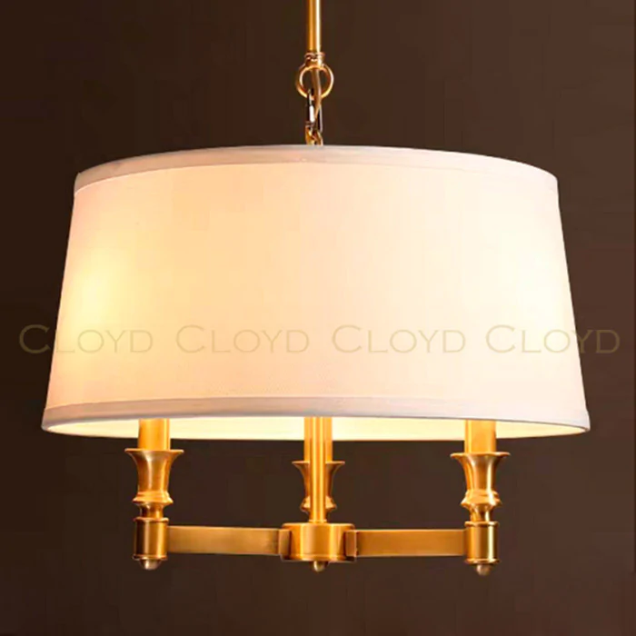 Люстра Cloyd BATAVIA C3 / Ø50 см - латунь (арт.11125)