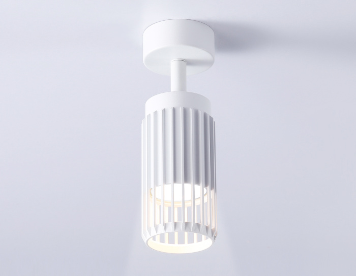 Накладной поворотный спот со сменной лампой GU10 Ambrella light TN51677