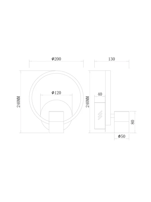 Бра Freya FR6074WL-L12GB
