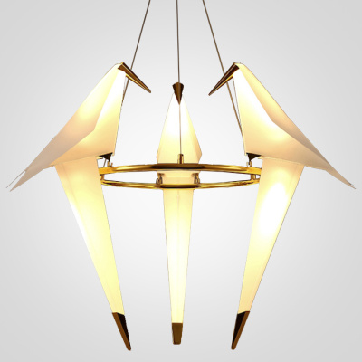 Люстра Origami Bird Chandelier 3 ImperiumLoft