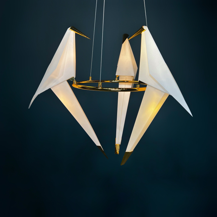 Люстра Origami Bird Chandelier 3 ImperiumLoft