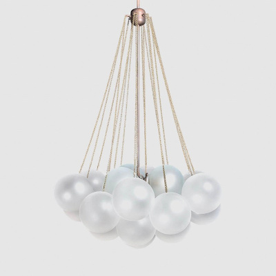 Люстра подвесная AGDA 20 золото ImperiumLoft