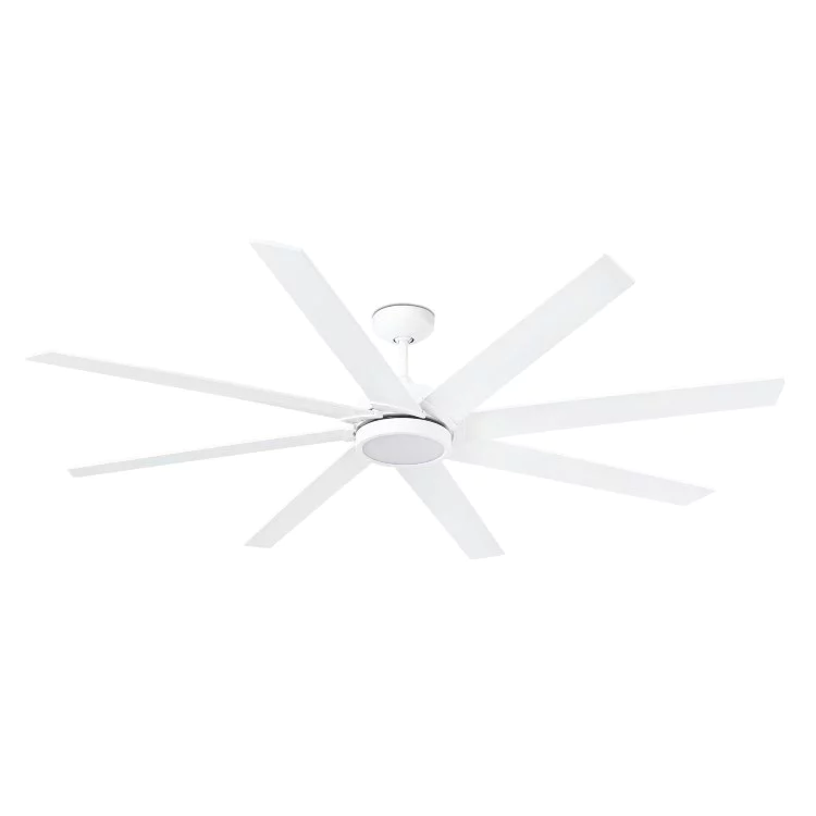 Вентилятор со светом CENTURY LED White ceiling fan with DC motor
