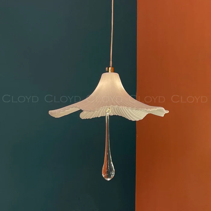 Подвесной светильник Cloyd SHANGRILA-A P1 / Ø16 см - керамика - золото (арт.11467)