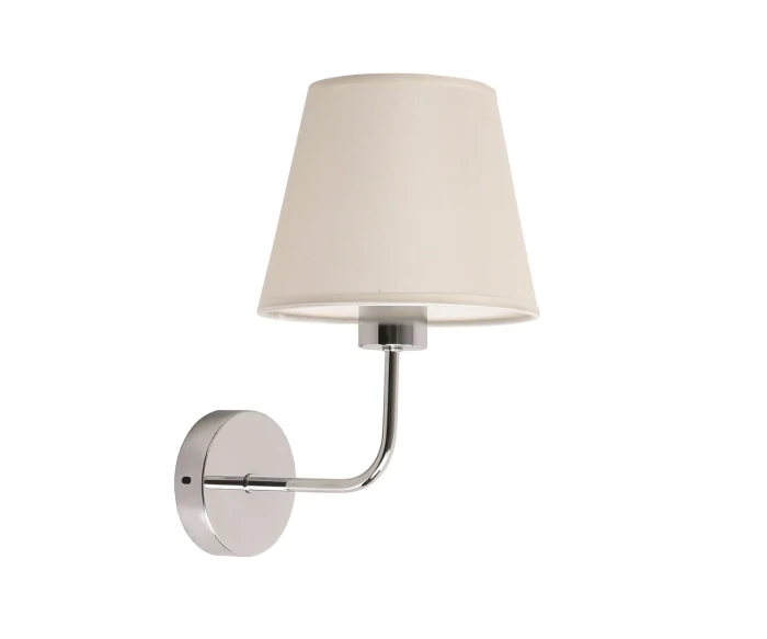 Бра Верто хром/белый w18*23 h28 E27 1*40W Kink Light 08084-1,02
