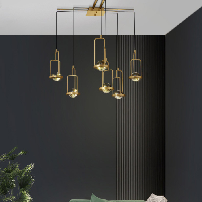 Подвесная люстра DIGHTON CH L5 ImperiumLoft