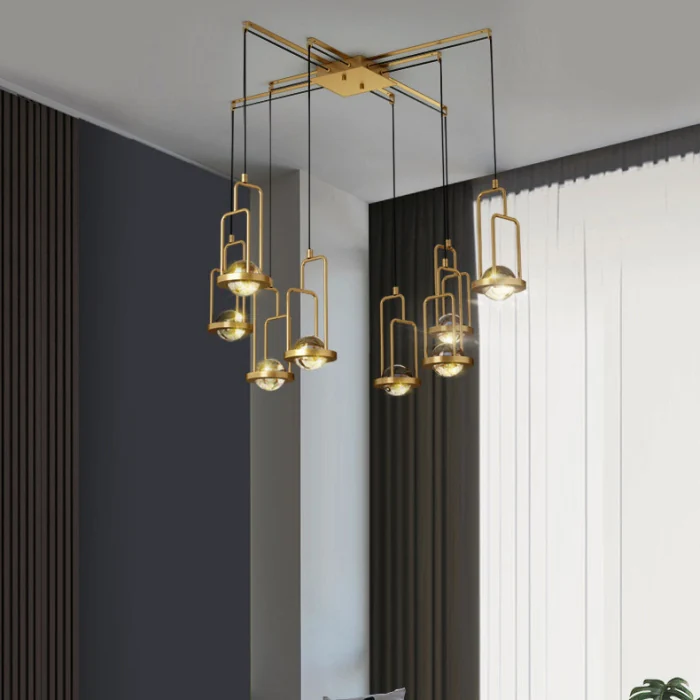 Подвесная люстра DIGHTON CH L5 ImperiumLoft