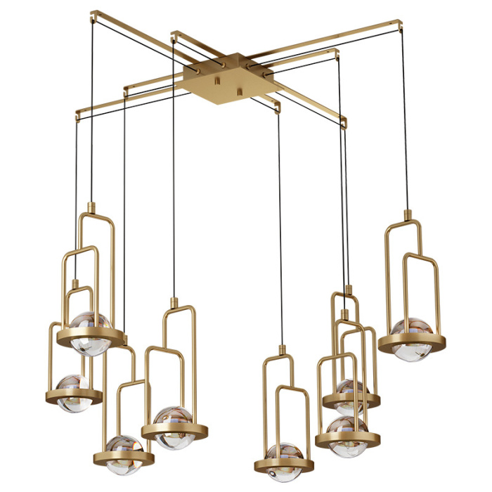 Подвесная люстра DIGHTON CH L5 ImperiumLoft