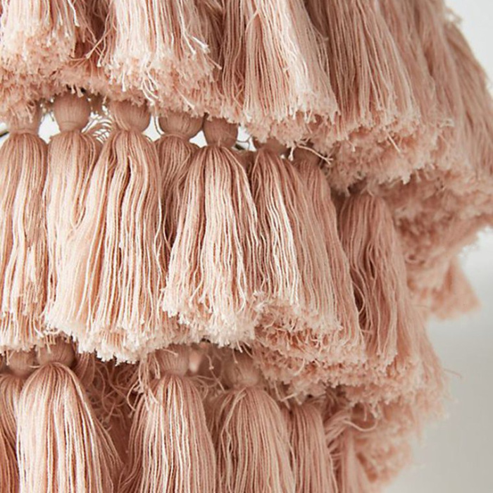 Подвесная люстра TASSEL Синий ImperiumLoft