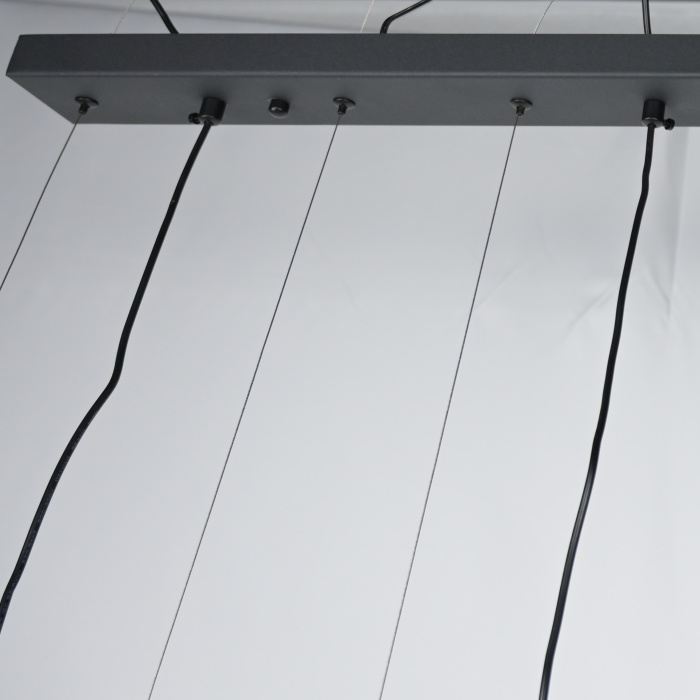 Подвесной светильник FORVET BLACK L4 ImperiumLoft