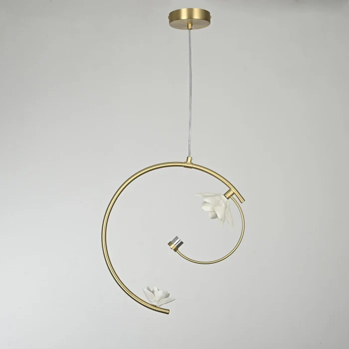 Подвесной светильник MAGNOLIA 2 flower ImperiumLoft