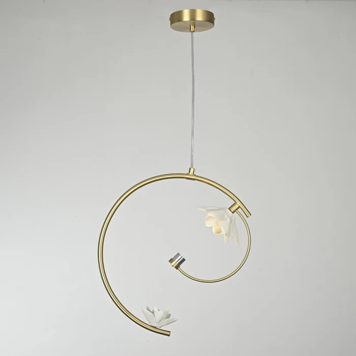 Подвесной светильник MAGNOLIA 2 flower ImperiumLoft