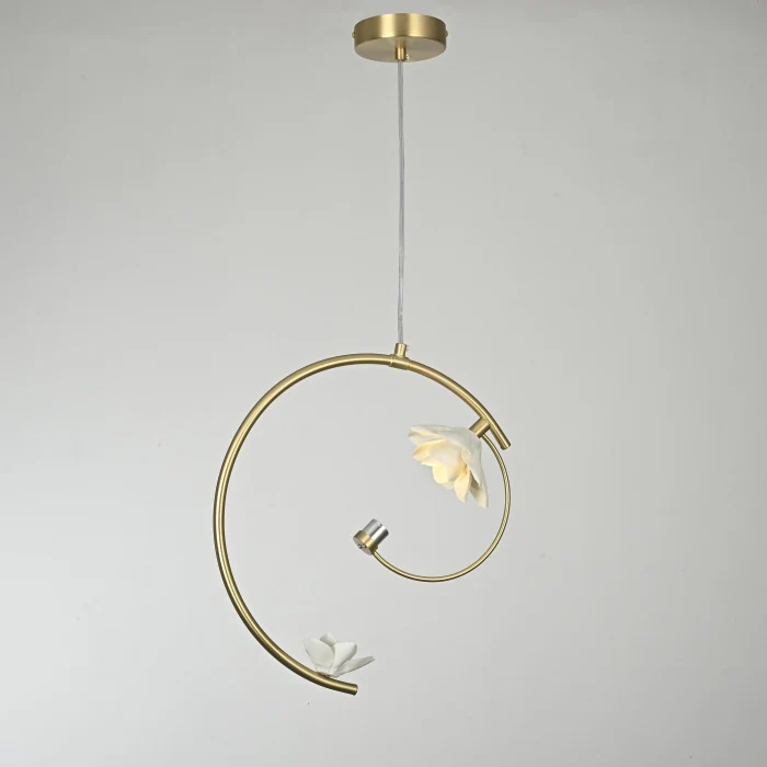Подвесной светильник MAGNOLIA 2 flower ImperiumLoft