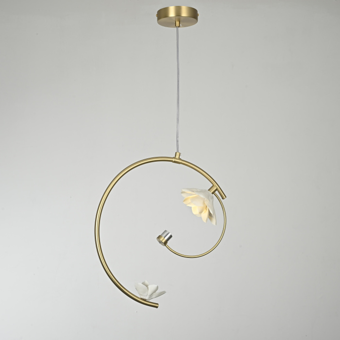 Подвесной светильник MAGNOLIA 2 flower ImperiumLoft