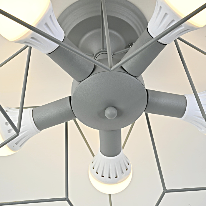 Потолочная люстра ASTERI Gray ImperiumLoft