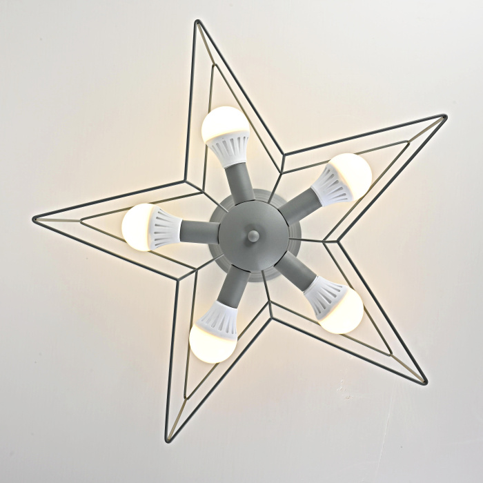 Потолочная люстра ASTERI Gray ImperiumLoft