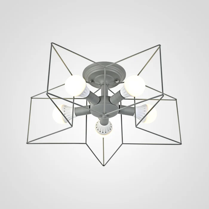 Потолочная люстра ASTERI Gray ImperiumLoft