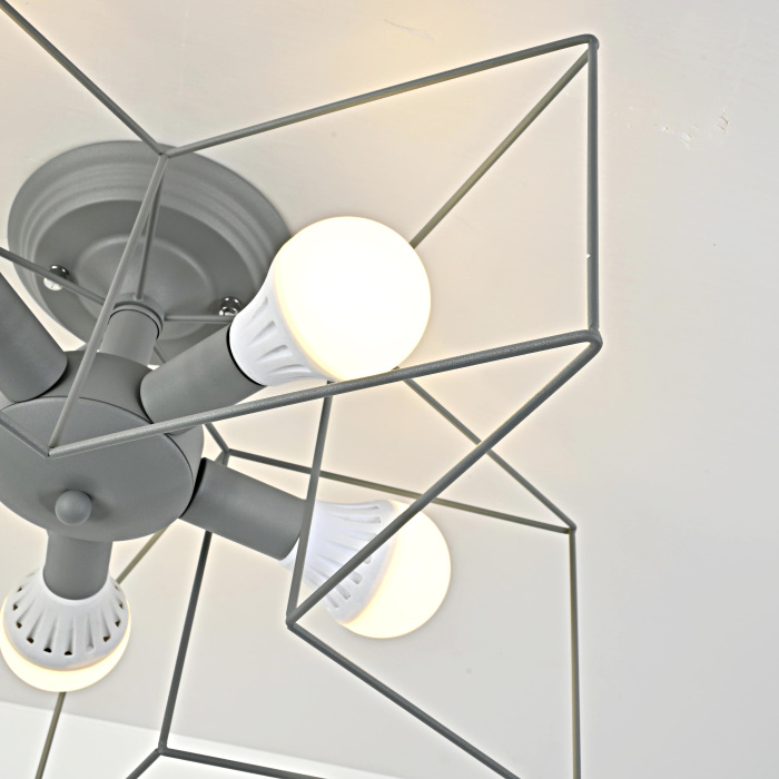 Потолочная люстра ASTERI Gray ImperiumLoft