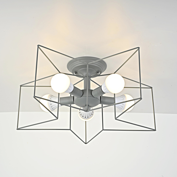 Потолочная люстра ASTERI Gray ImperiumLoft