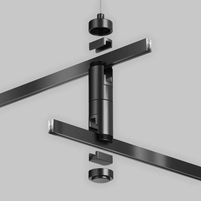 Подвес тросовый Hang двойной Flarity черный Maytoni TRA157SW-D1-B