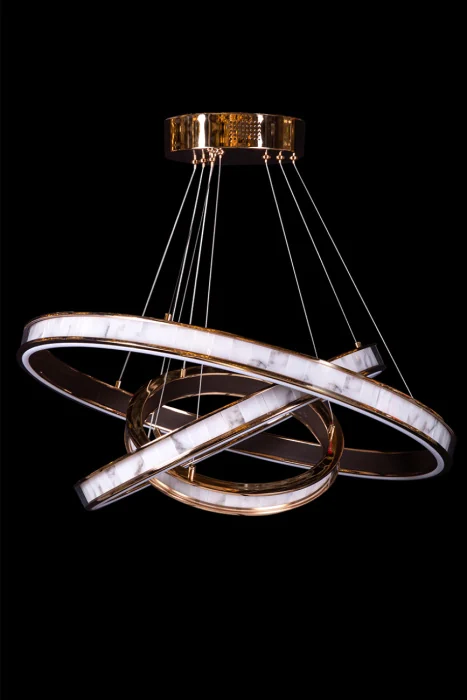 Подвесная люстра Leon Christine LE7702/800-3K Gold