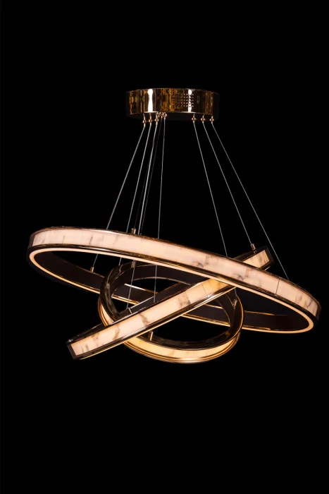 Подвесная люстра Leon Christine LE7702/800-3K Gold