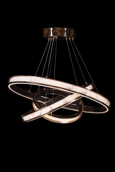 Подвесная люстра Leon Christine LE7702/800-3K Gold