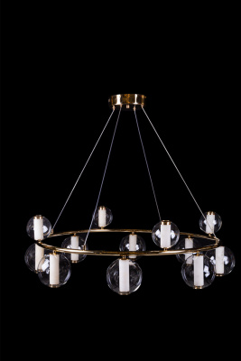 Подвесная люстра Leon Aurore LE7703/12 Gold