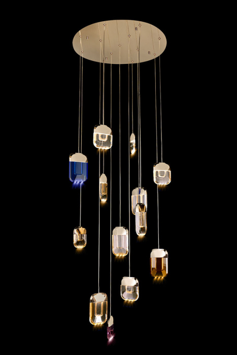 Подвесная люстра Leon Natali LE7771/13 Gold