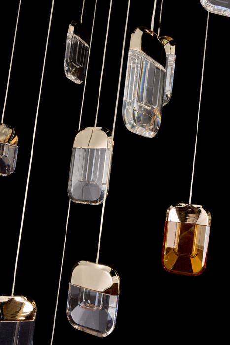 Подвесная люстра Leon Natali LE7771/13 Gold