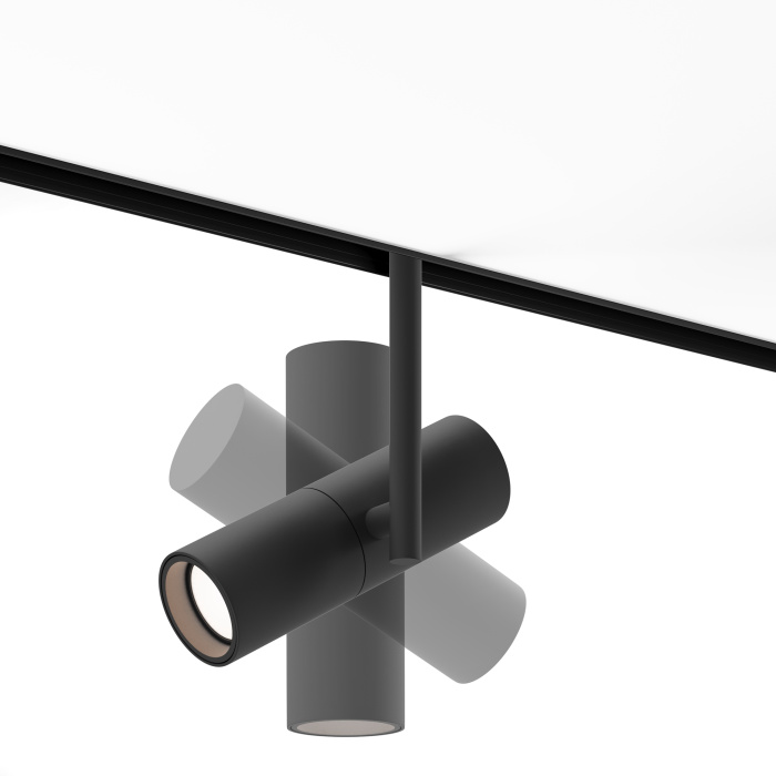 Трековый светильник Maytoni Elti TR005-4-12W-DS-B