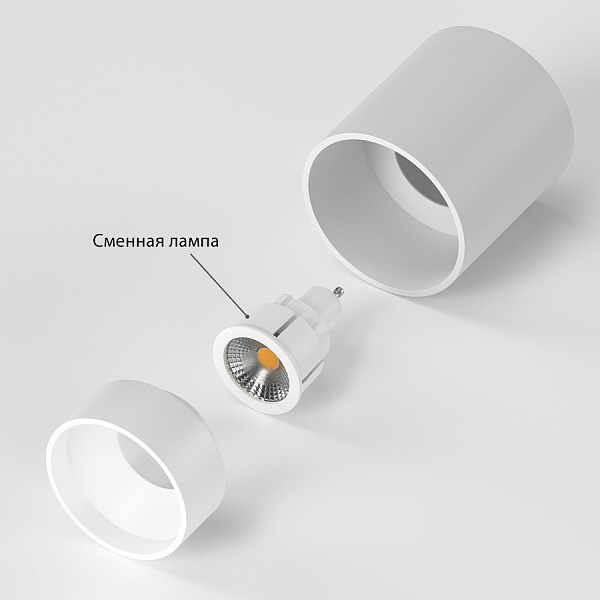 Накладной светильник Ledron KEA R ED GU10