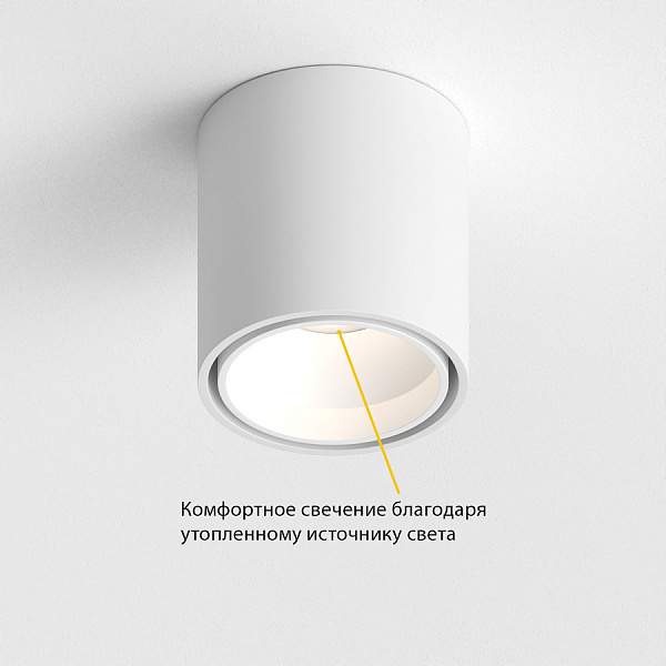 Накладной светильник Ledron KEA R ED GU10