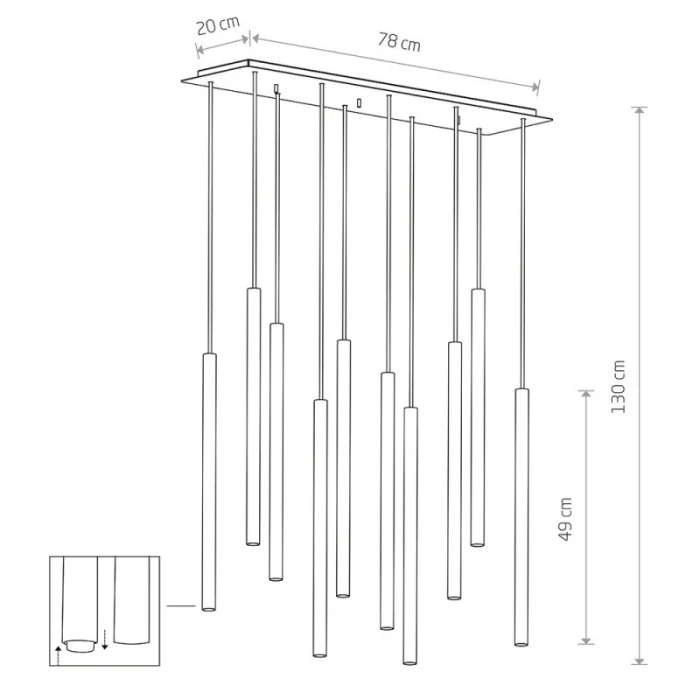 Подвесной светильник Nowodvorski Laser 8924