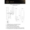 Настенный светильник Aployt Bernardet APL.344.01.02