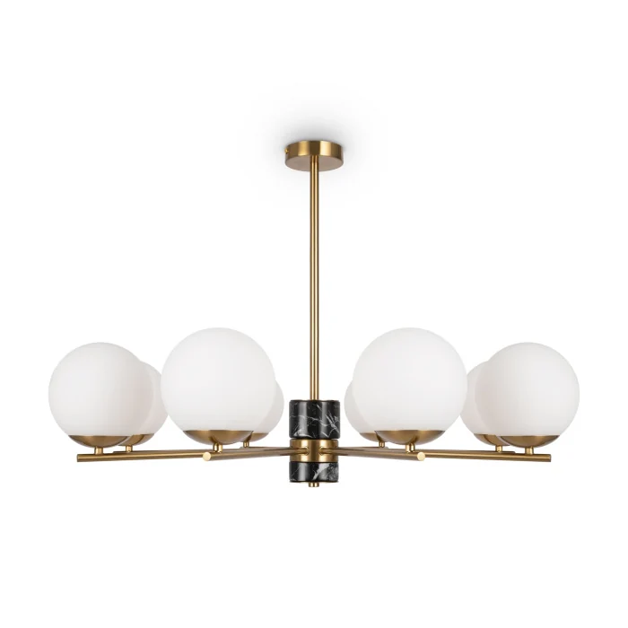 Люстра на штанге Freya Marble FR5230PL-08BS