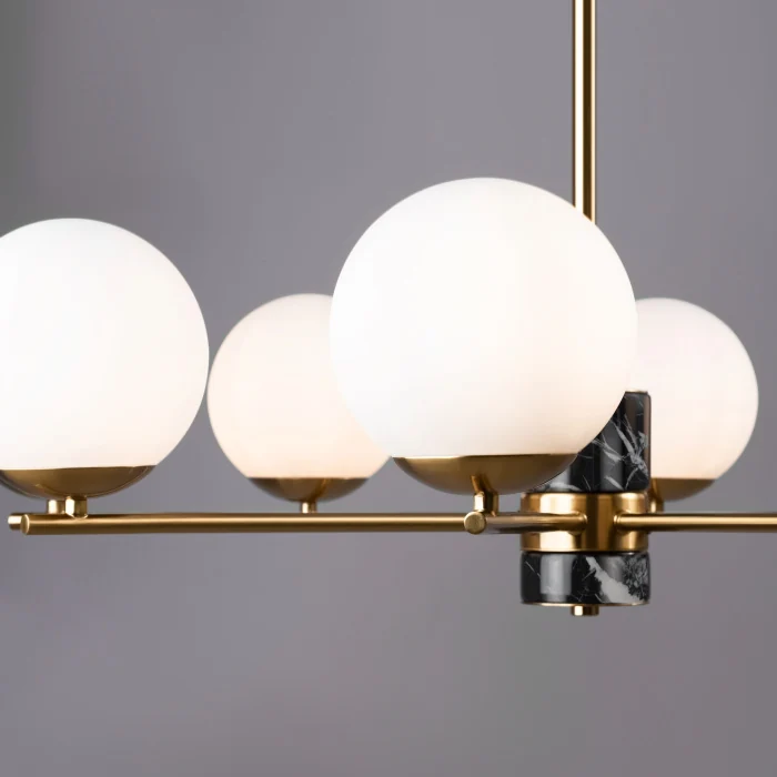 Люстра на штанге Freya Marble FR5230PL-08BS