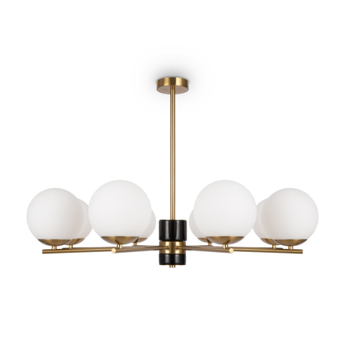 Люстра на штанге Freya Marble FR5230PL-08BS