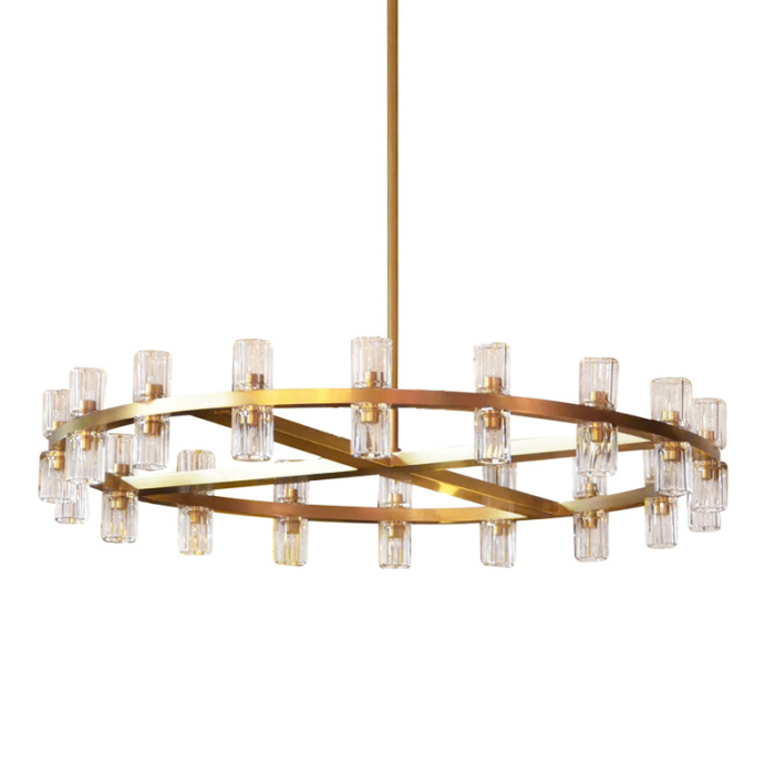 Подвесная люстра Delight Collection Arcachon KM1000P-36 brass