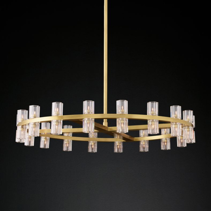 Подвесная люстра Delight Collection Arcachon KM1000P-36 brass